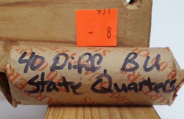 Roll 40 Different BU State Quarters