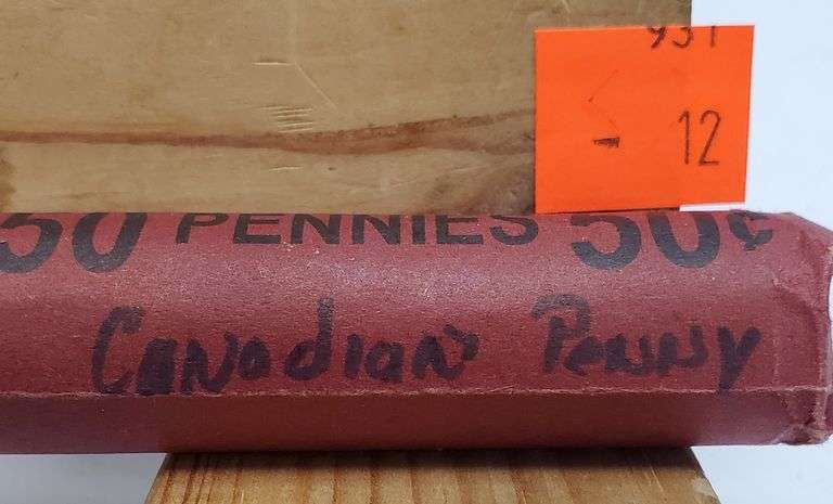 Roll Canadian Pennies