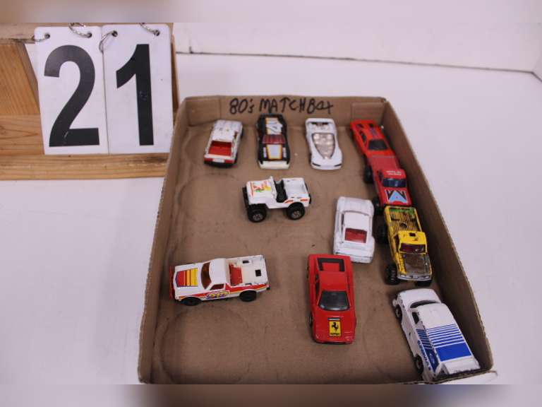 11 Matchbox Cars W/ Jeep