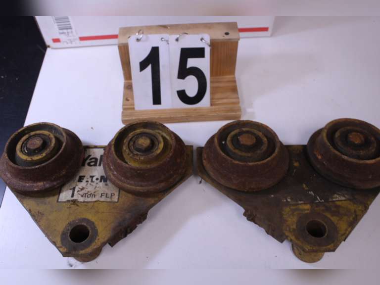 2 Heavy Duty Beam Trolleys