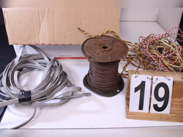 Box W/ Assorted Types Of Wire