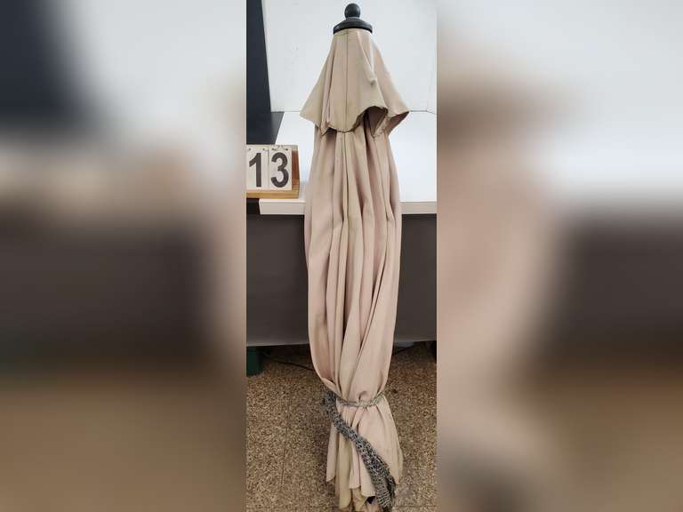 Off White Patio Umbrella