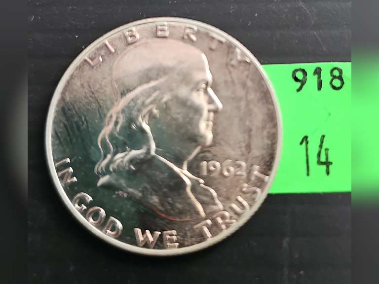 1962 Franklin Half Dollar
