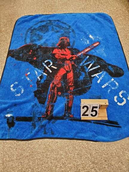 Darth Vader Fleece Throw