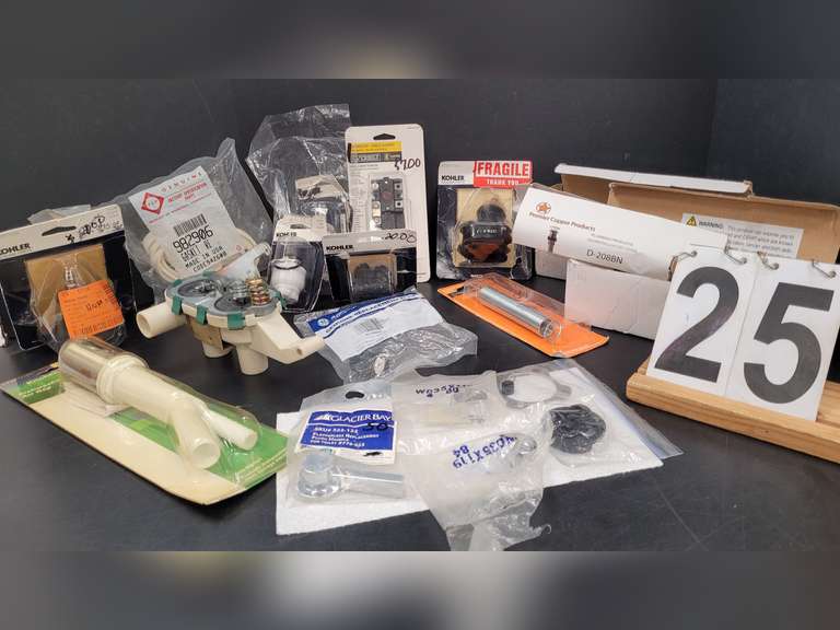 Box of Replacement Parts Includes Kohler & Premier Copper