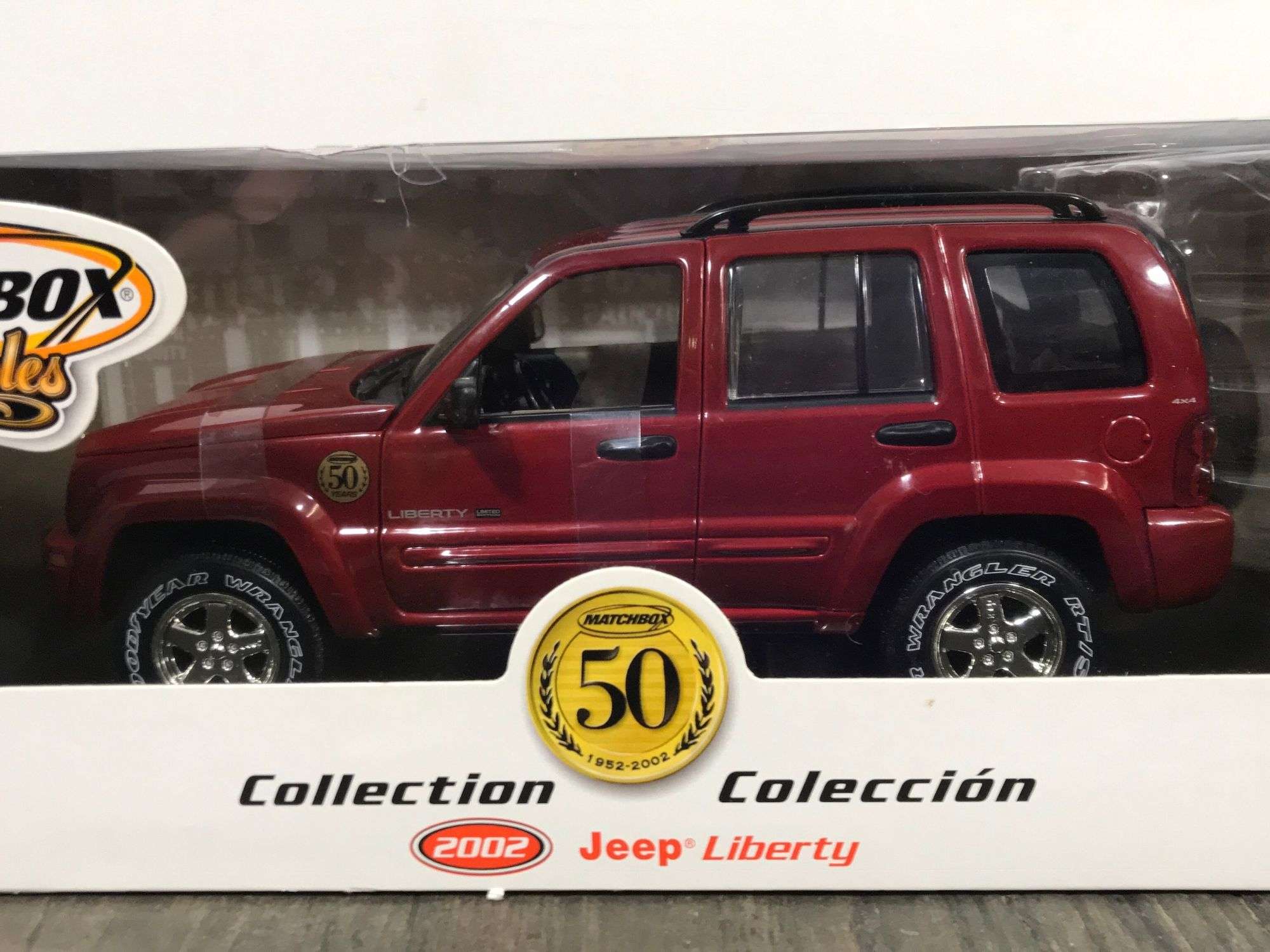 Matchbox collectibles 2002 Jeep Liberty model car. 2d - Lil Dusty