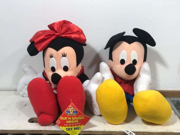 mickey and minnie soft toys online