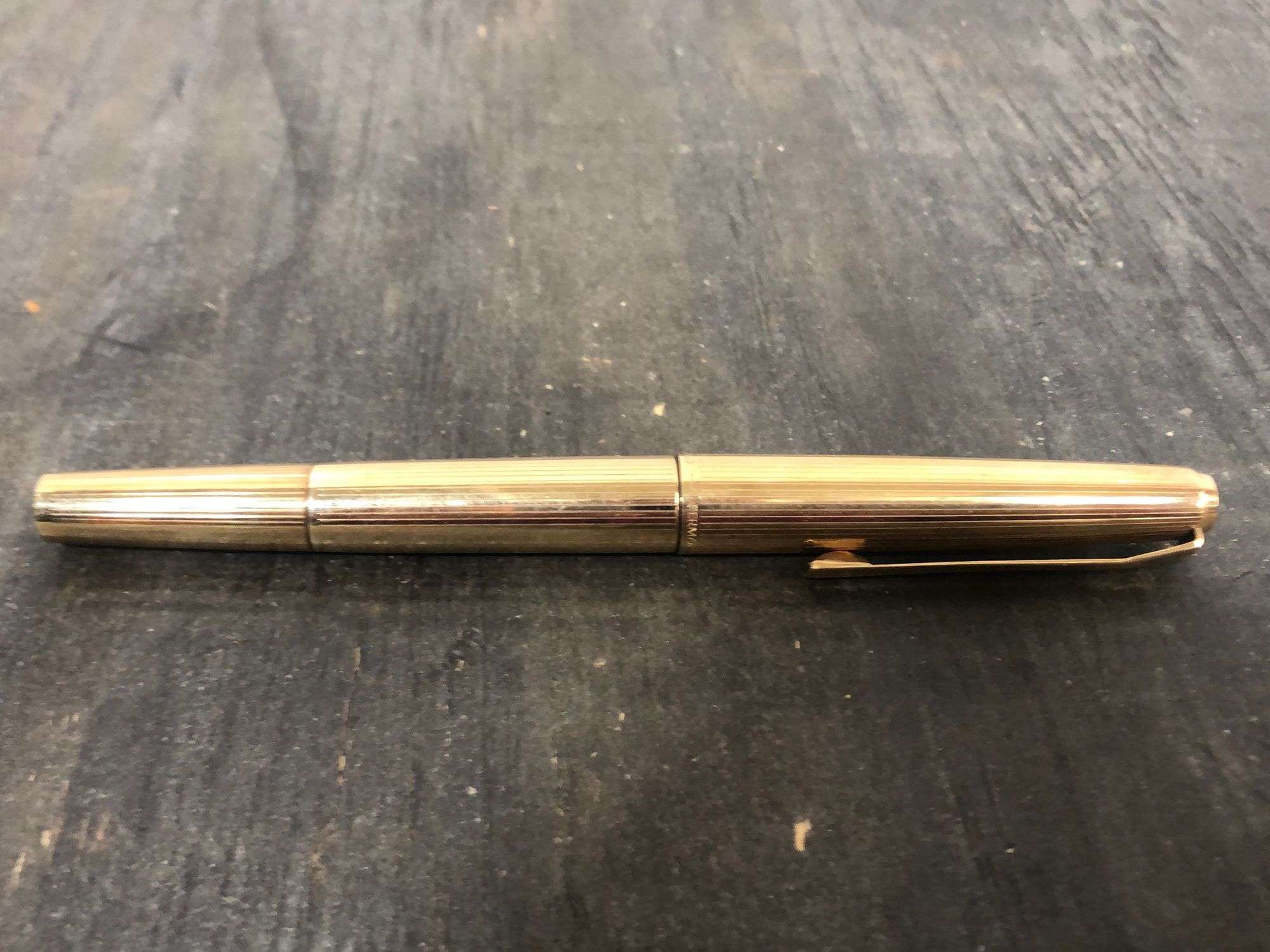 PELIKAN 60 rolled gold Fountain pen made in Germany - Lil Dusty