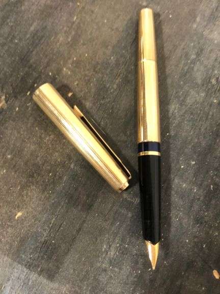 PELIKAN 60 rolled gold Fountain pen made in Germany - Lil Dusty