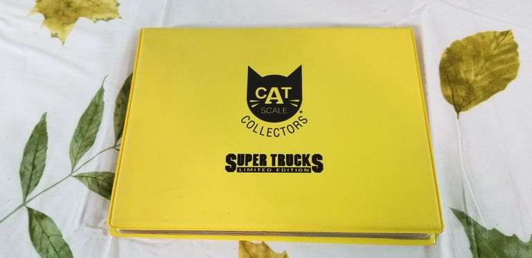 super trucks limited edition collector cards CAT Scale Super Trucks Card Collector Book main image 0