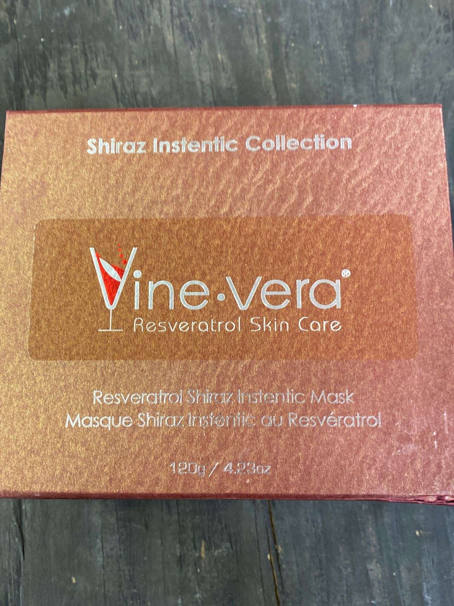 Vine-Vera resveratrol Shiraz Instetic mask. 2b - Lil Dusty Online