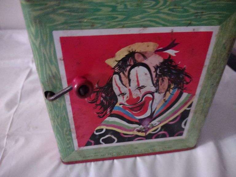 Vintage Jack in the box - Lil Dusty Online Auctions - All Estate
