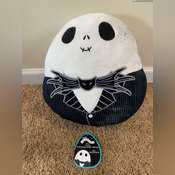 precious mellowページ Jack Skellington Disney Nightmare Before Christmas M Purple Zip