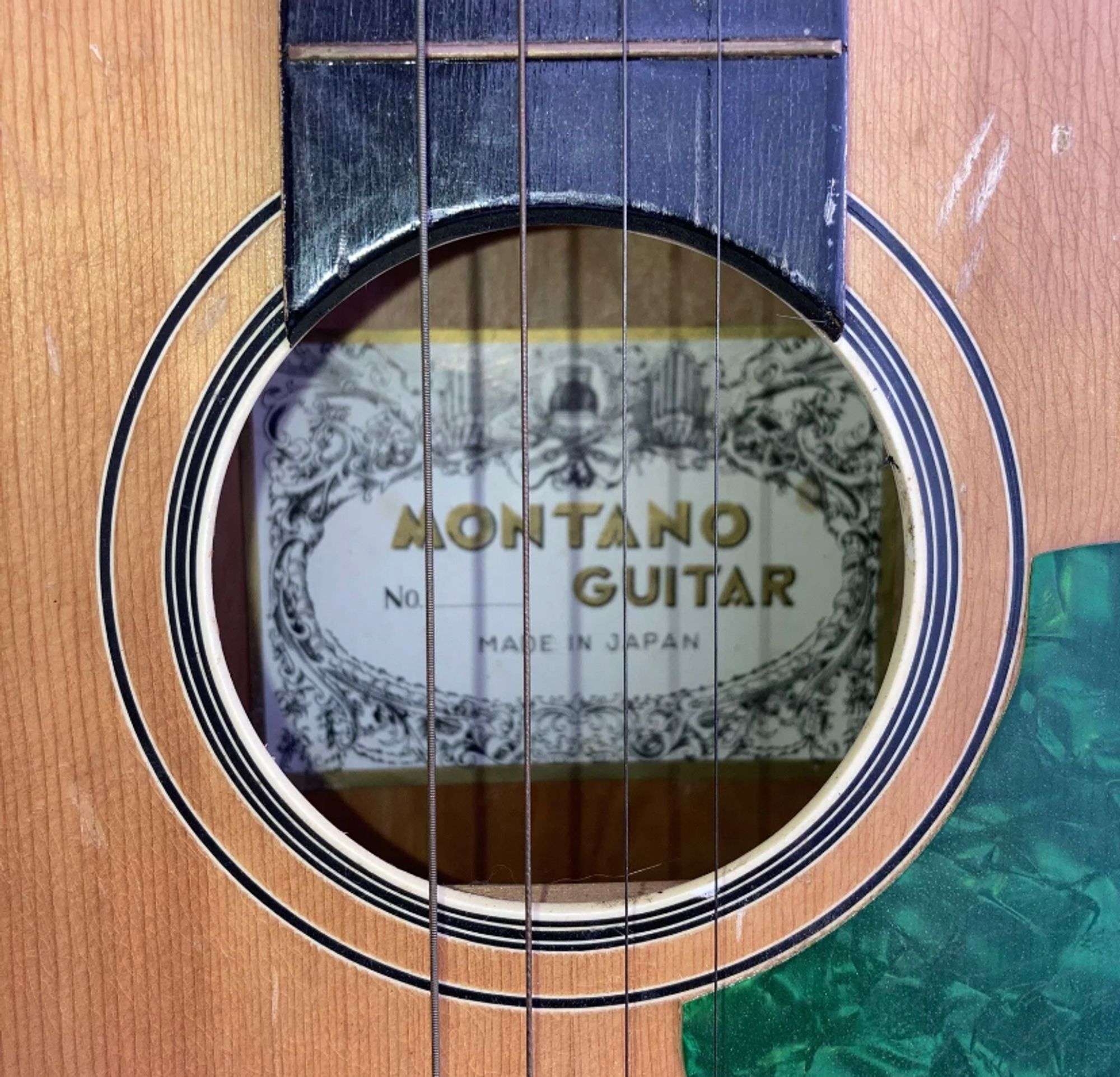 総単板！ MONTANO GUITAR NO.50 1950年代製 （VINTAGE MONTANO