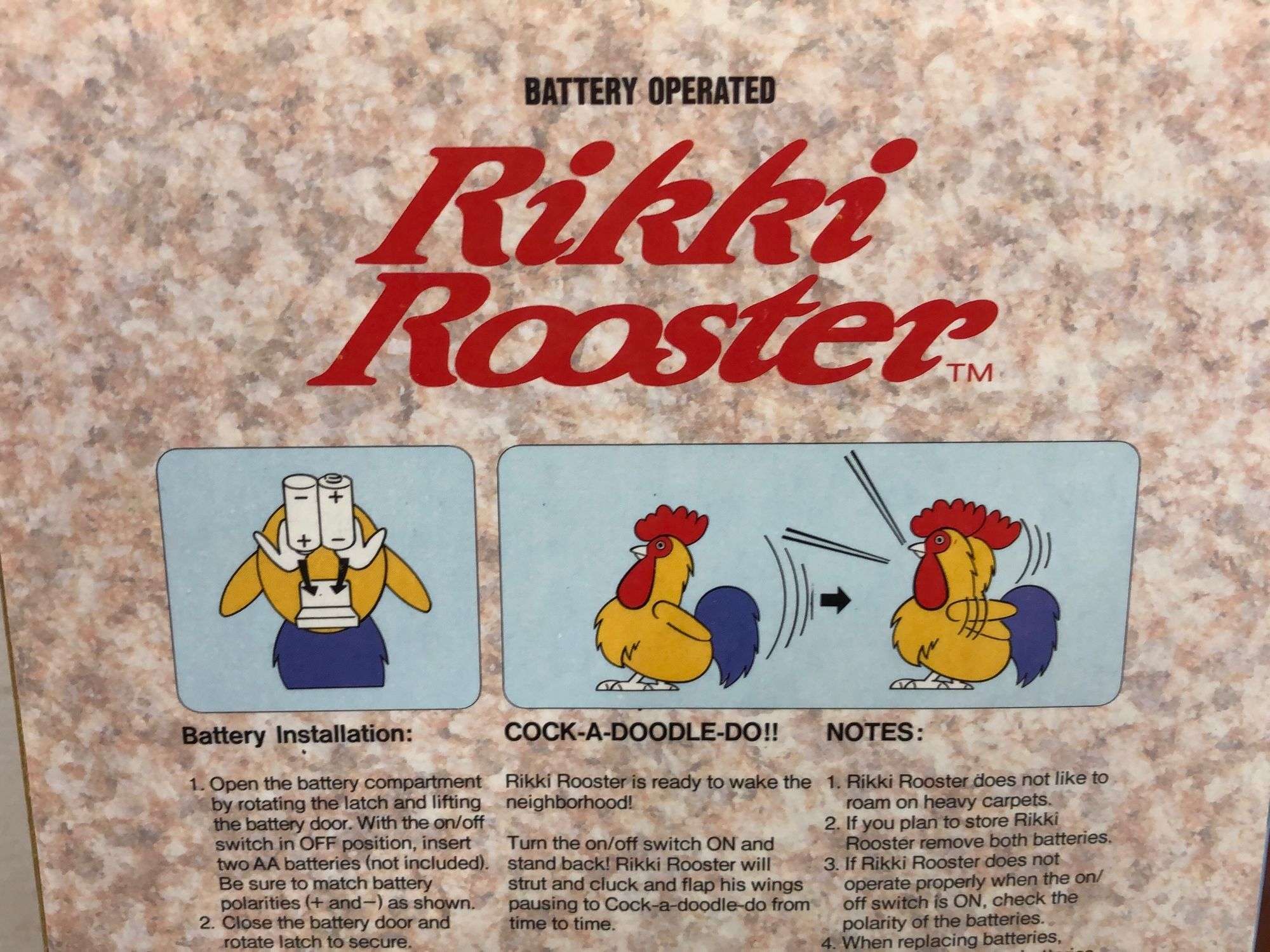 Rikki Rooster & Pudgey Piglet - Movable animals & Playpets. 4f