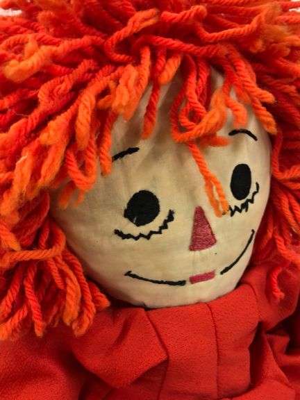 strapless open back dress Raggedy Ann (limited edition of 3)  Charon Dolls