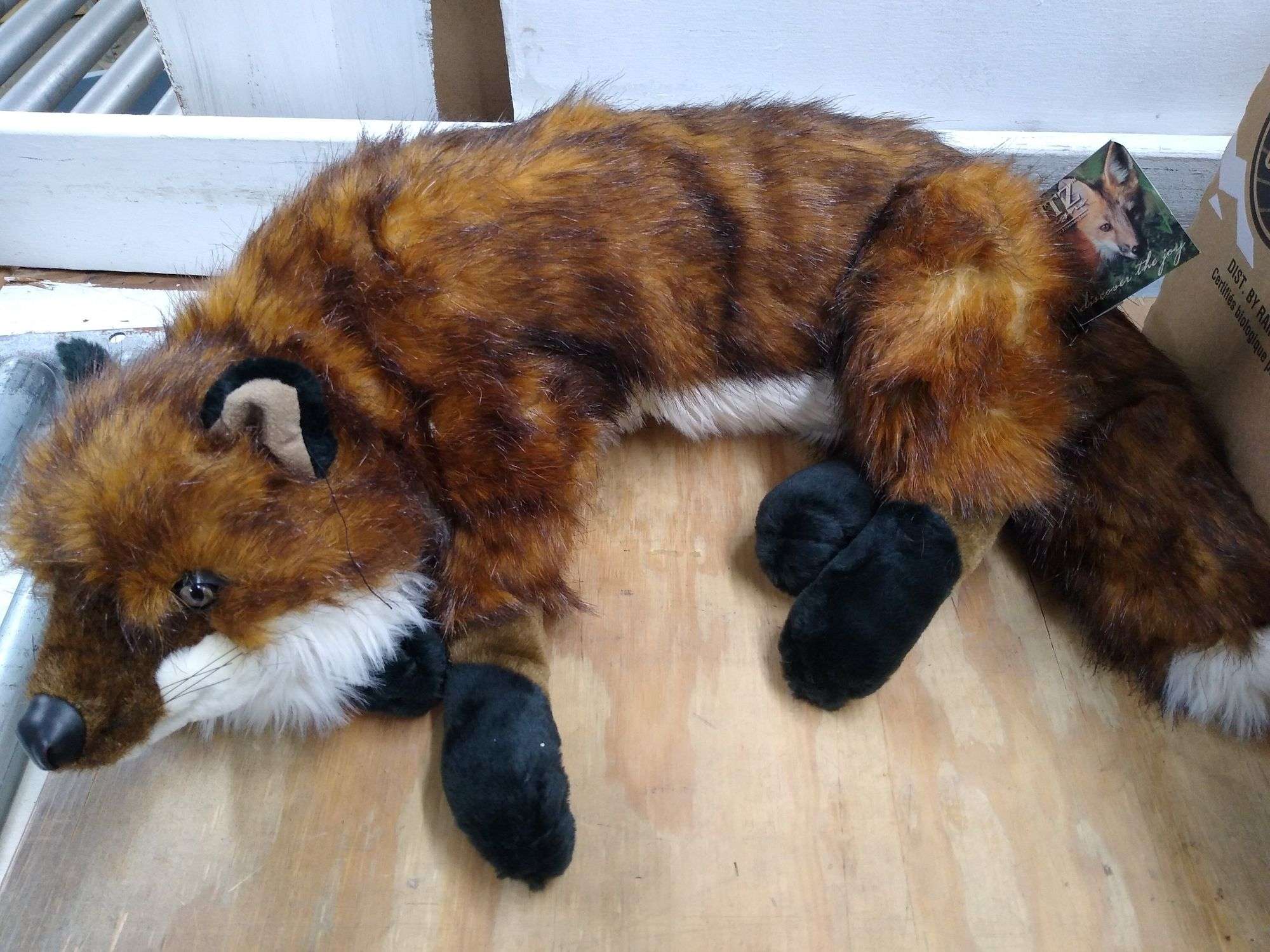Ditz designs USA Red fox stuffed animal.5c - Lil Dusty Online