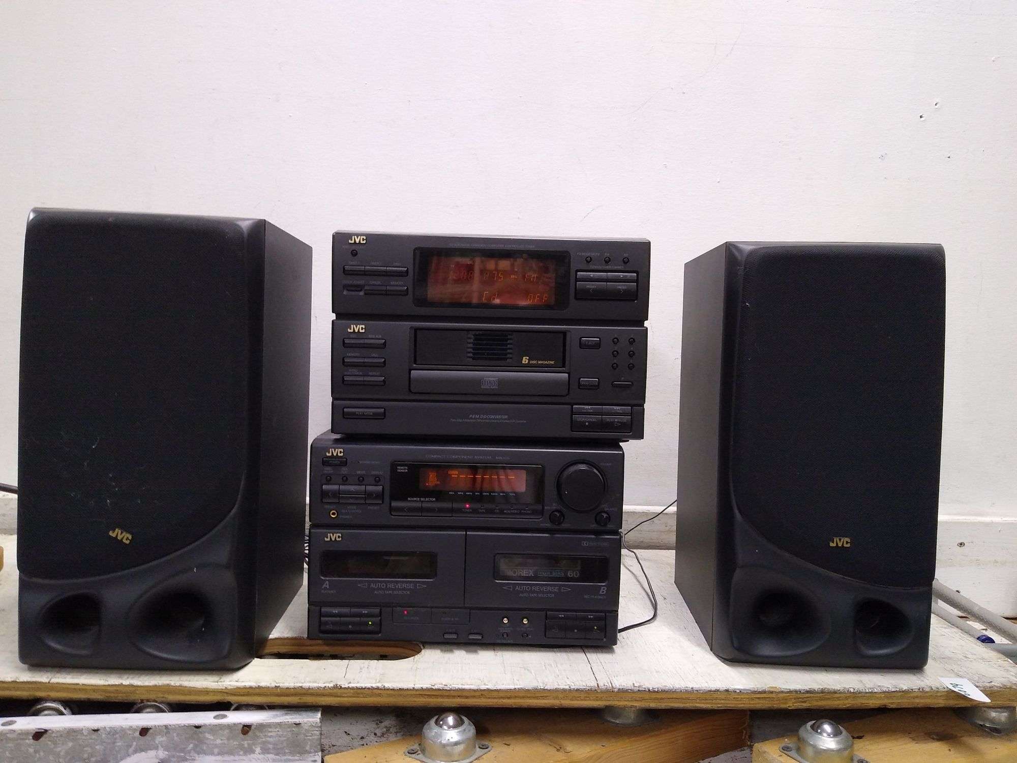 ラジオ・コンポ [JVC] COMPACT COMPONENT SYSTEM JVC Compact Component system MX-GB6 | eBay