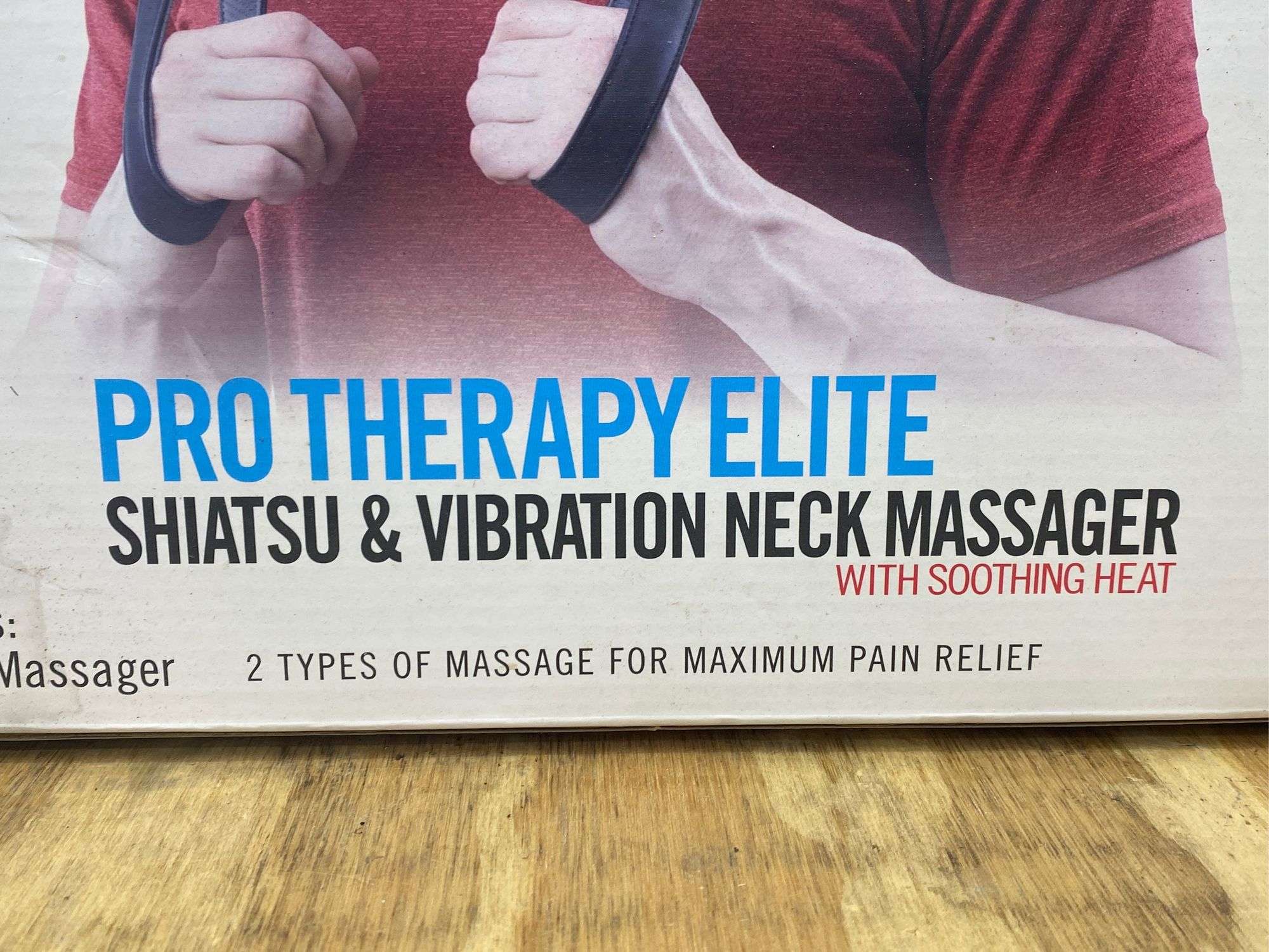 pro therapy elite shiatsu and vibration neck massager with heat HoMedics Pro Therapy Elite Neck Massager With Heat Gray