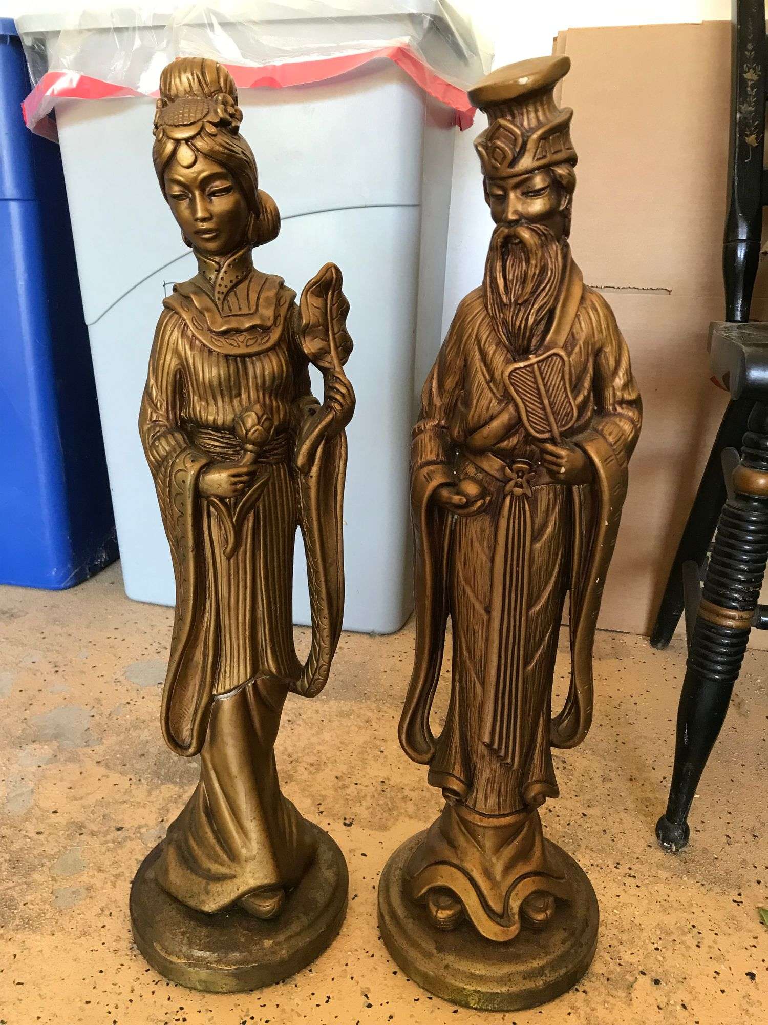 1958 Universal Statuary Corp. Statues(2) - Lil Dusty Online