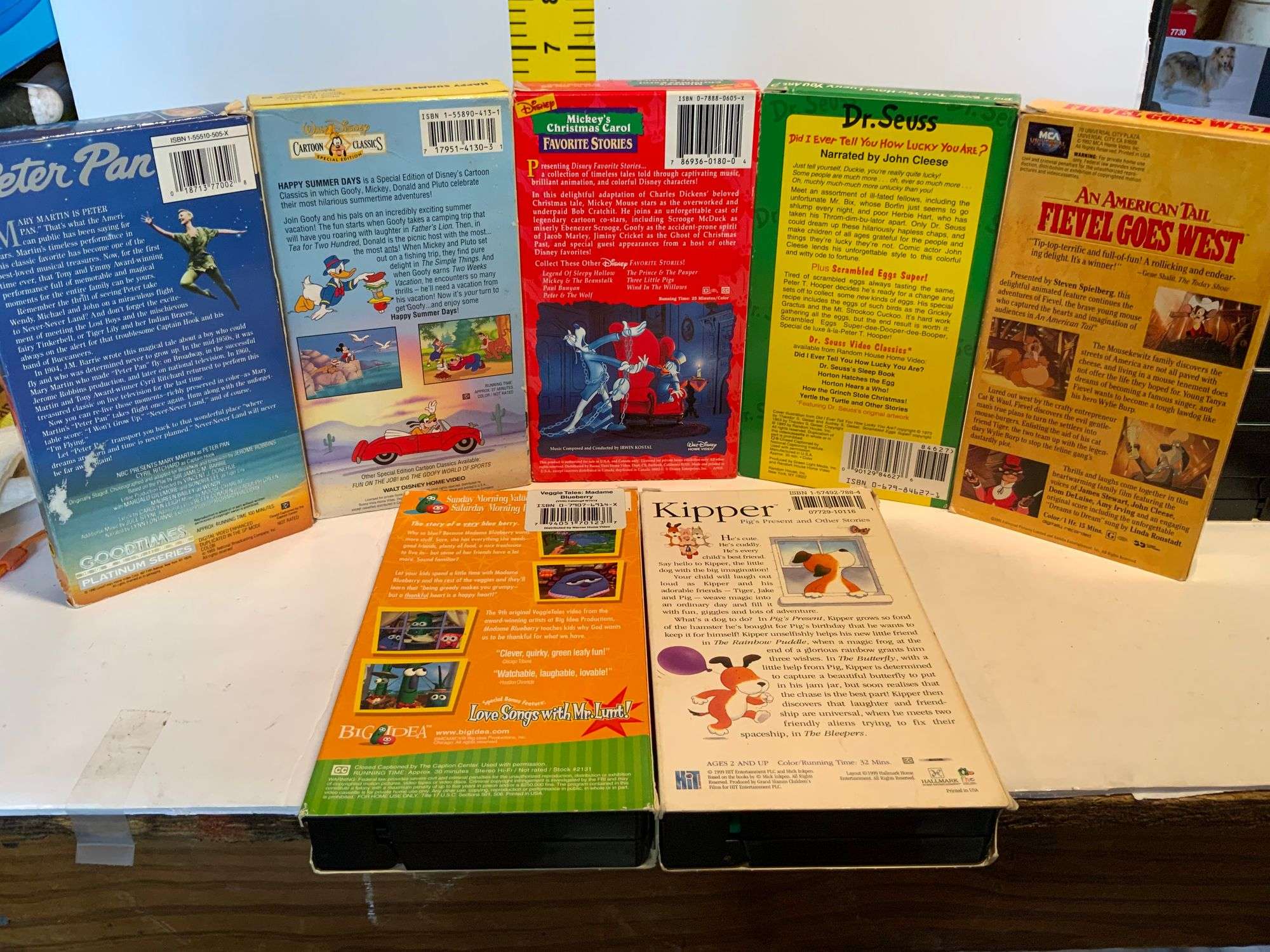 DISNEY'S SING ALONG SONGS: ZIP-A-DEE-DOO-DAH VOLUME 2 VHS