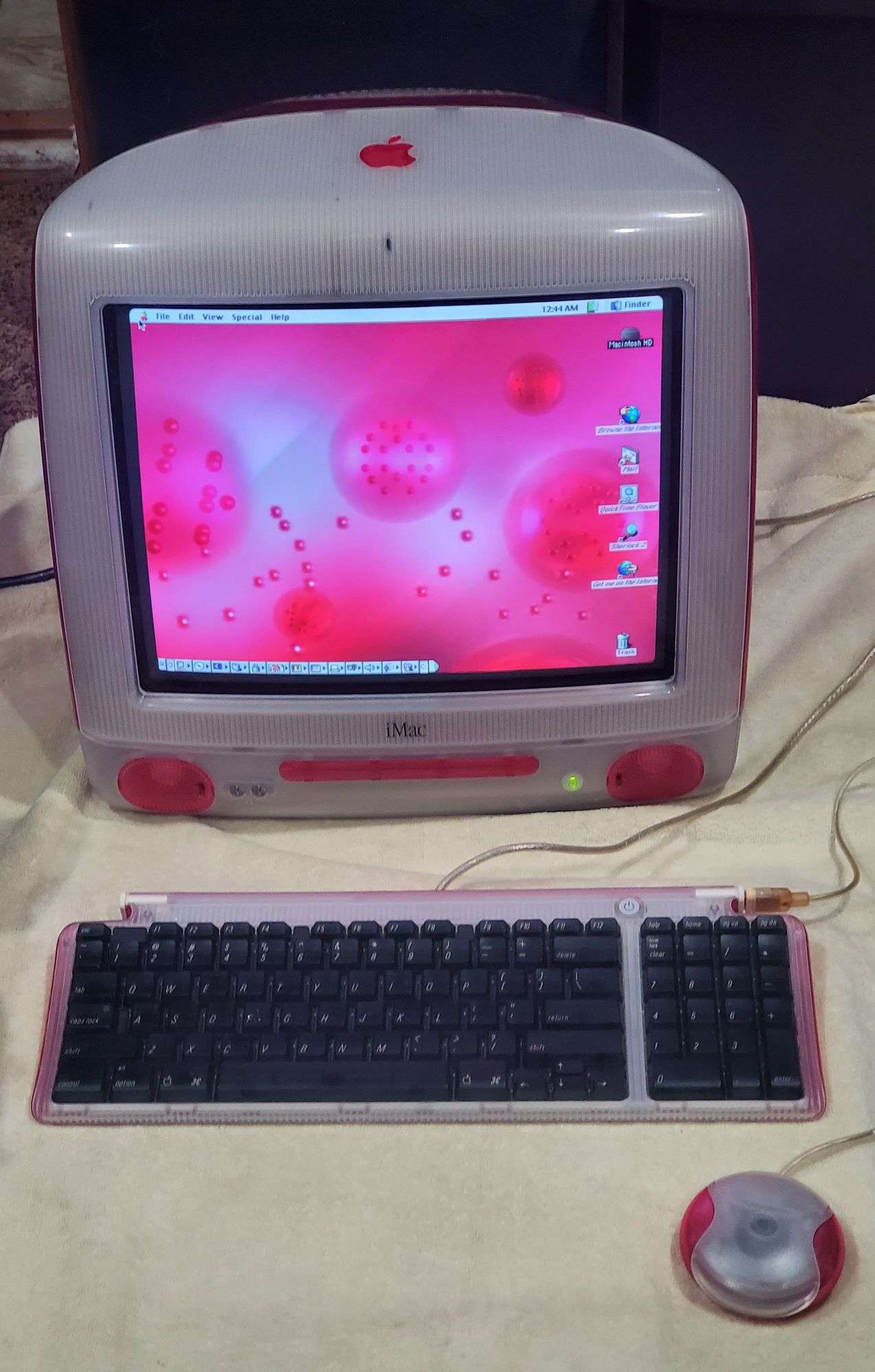 Apple iMac G3 Computer - Pink - Lil Dusty Online Auctions - All