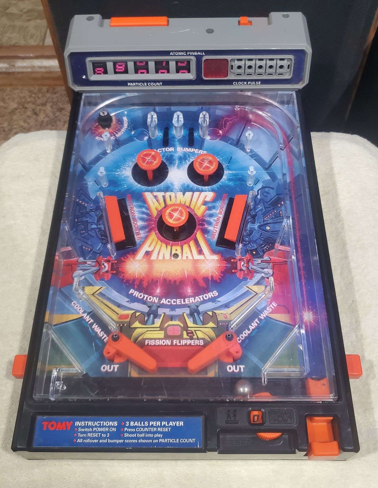 Vintage Tomy Atomic Pinball - Lil Dusty Online Auctions - All