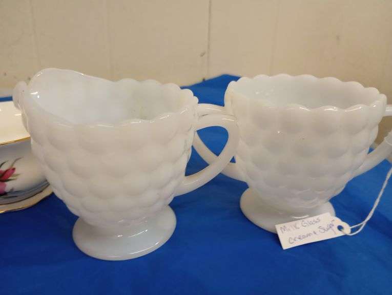 3 Creamer and sugar sets Lil Dusty Online Auctions All Estate