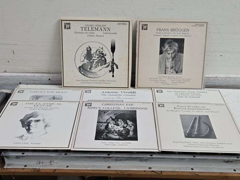 Various Records Manufactured by Musical Heritage Society. 6B Lil