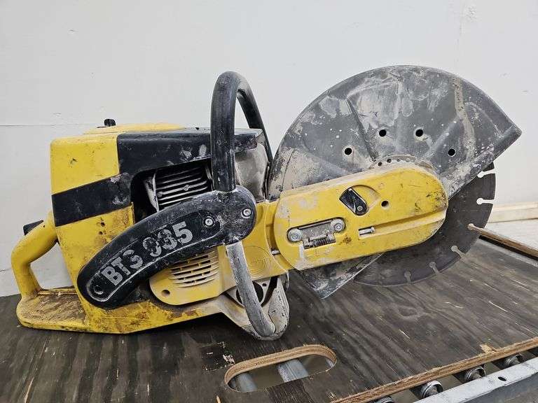 Wacker BTS 935 concrete saw 2a