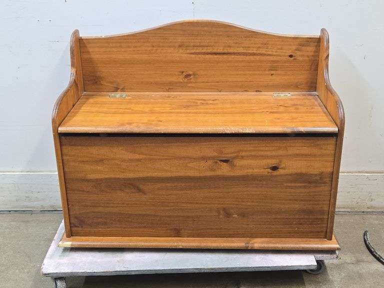 Wooden Storage Bench