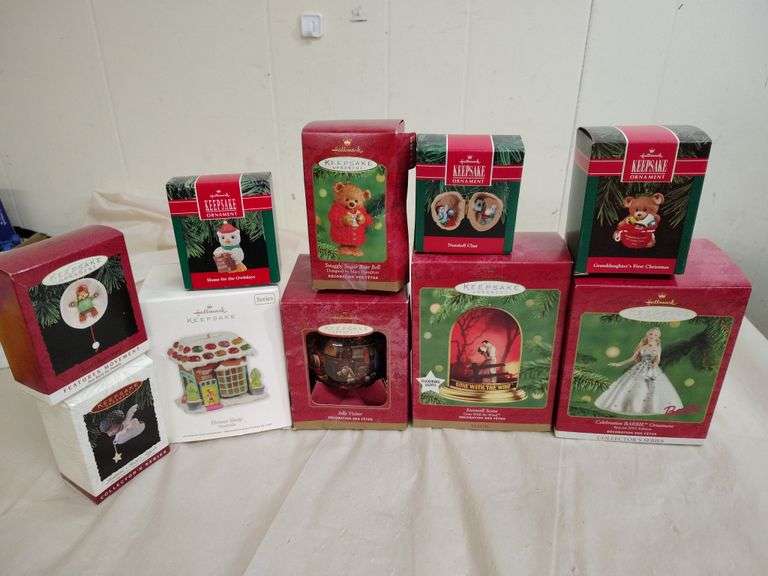 Lot De 10 Ornements Hallmark Keepsake - Neufs En Boîte - Collection Noël