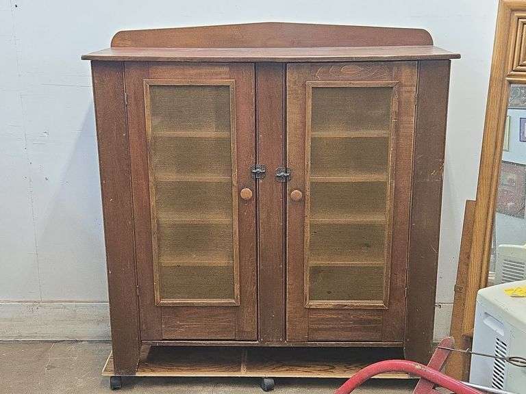 Vintage Primitive Pie Safe