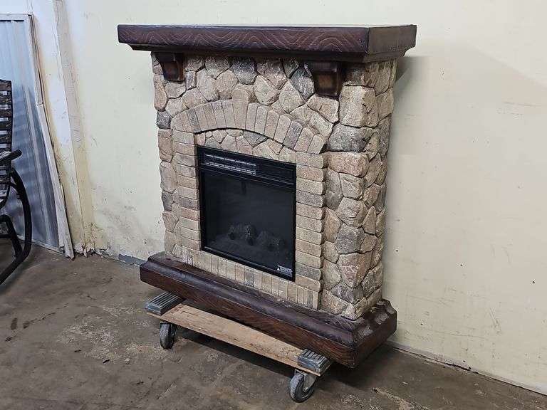 Fireplace console 40x12x40