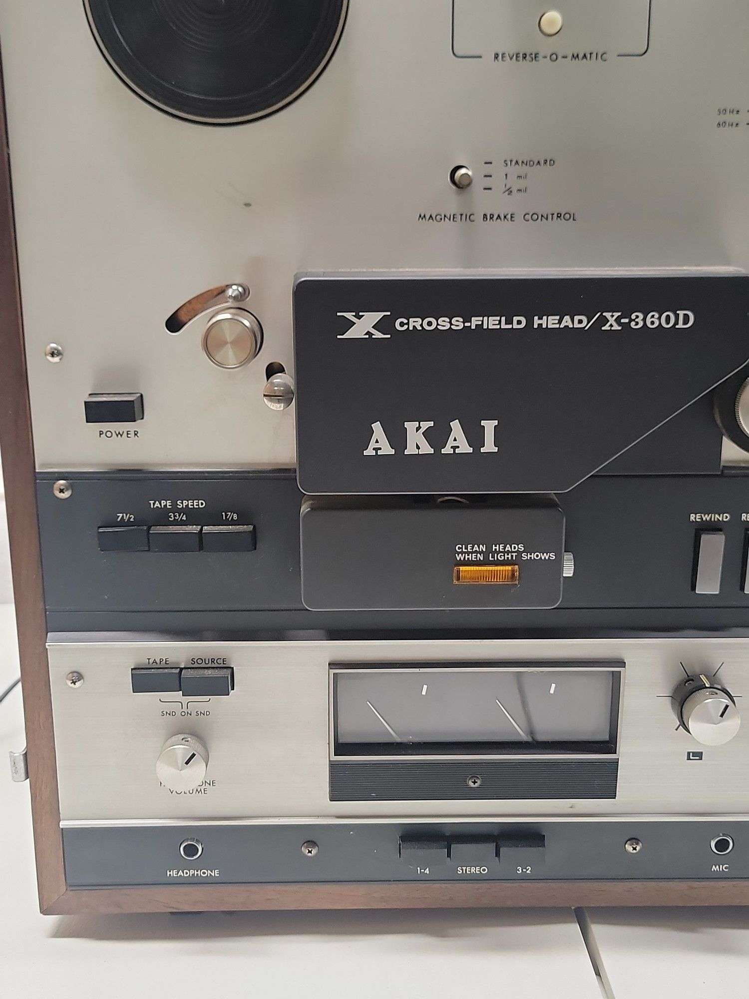 正規販売店品 アカイ AKAI CROSS-FIELD X-360D オートリバース