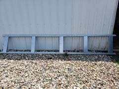 PAIR OF 12'X2' MATAL RACK UPRIGHTS