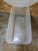 STARPLAST STORAGE TOTE WITH LID