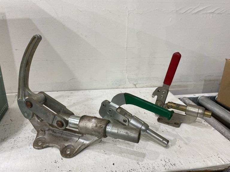 Latch/holddown clamps. 8c