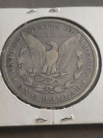Toned 1880 Morgan Silver Dollar