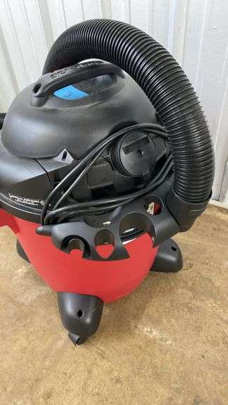 Shop-Vac wet/dry utility vac, 12 gallons, 5.0 peak HP almost new
