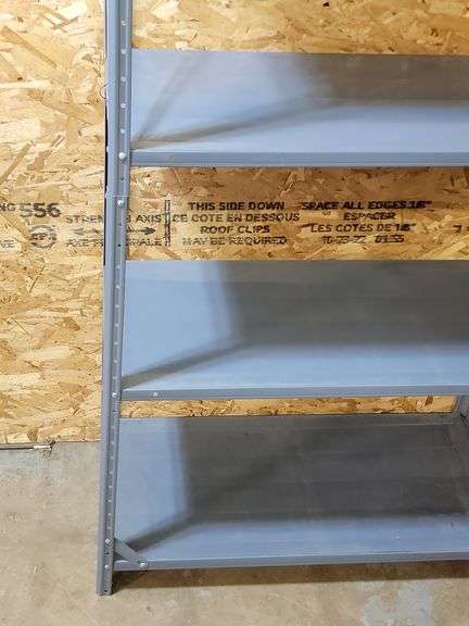 5-TIER METAL SHELF UNIT