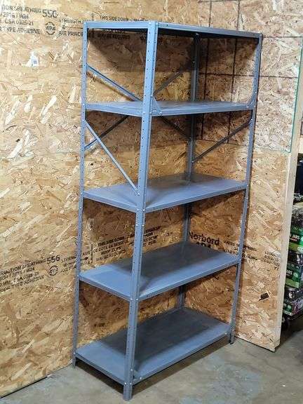 5-TIER METAL SHELF UNIT