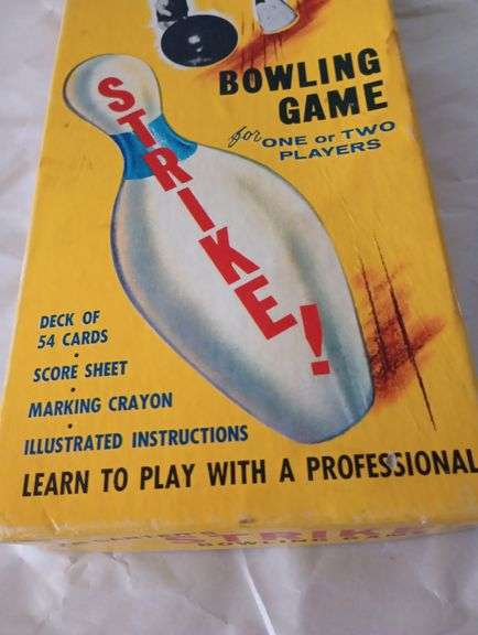 1964 Strike bowling game