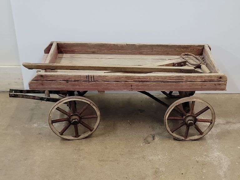 Antique Wooden Wagon
