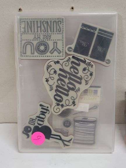 ASSORTED STAMPS & STAMP PADS- STAMPIN' UP & MORE. 01A