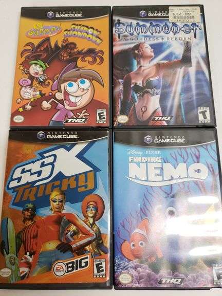 4 NINTENDO GAMECUBE GAMES. 16C