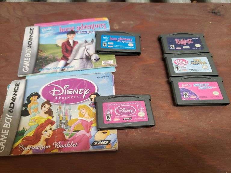 5 GAMEBOY ADVANCE GAMES