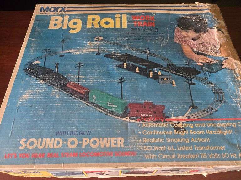 antique marx train set