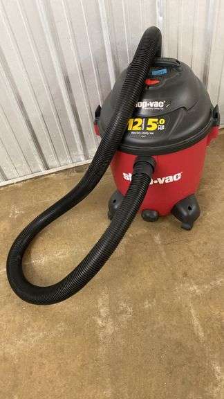 Shop-Vac wet/dry utility vac, 12 gallons, 5.0 peak HP almost new