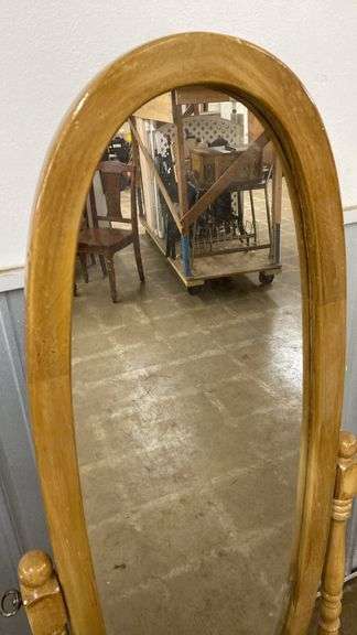 Chevalier standing mirror 59" x 22.5" wide